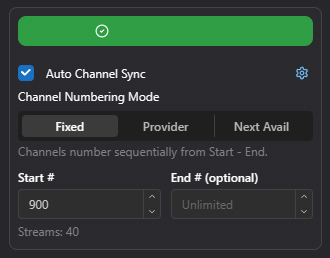 Auto Channel Sync